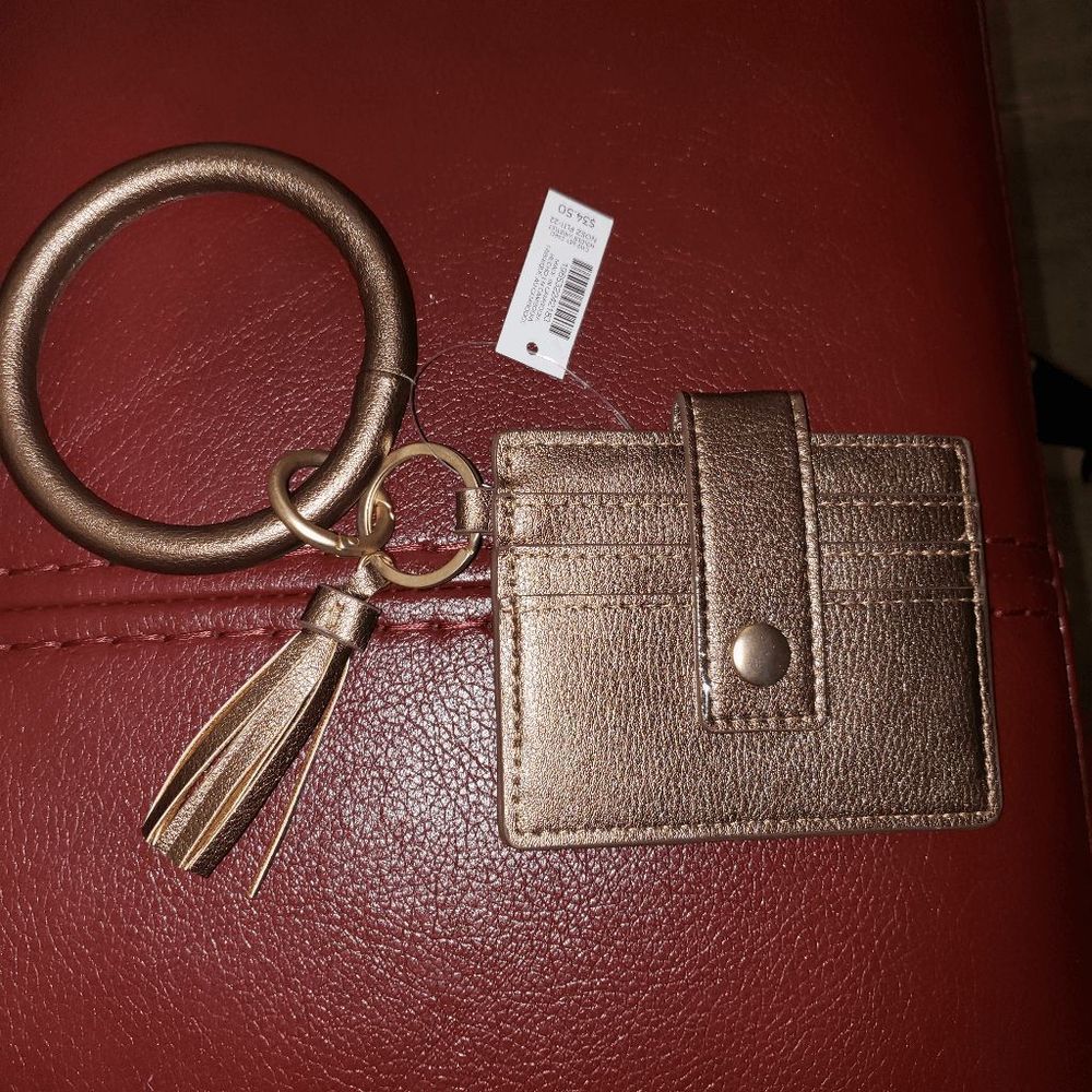 CT1009a Chicos Wristelt wallet in copper-Leather
